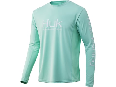 Huk Men's Icon X Performance Long Sleeve Shirt Polyester/Spandex