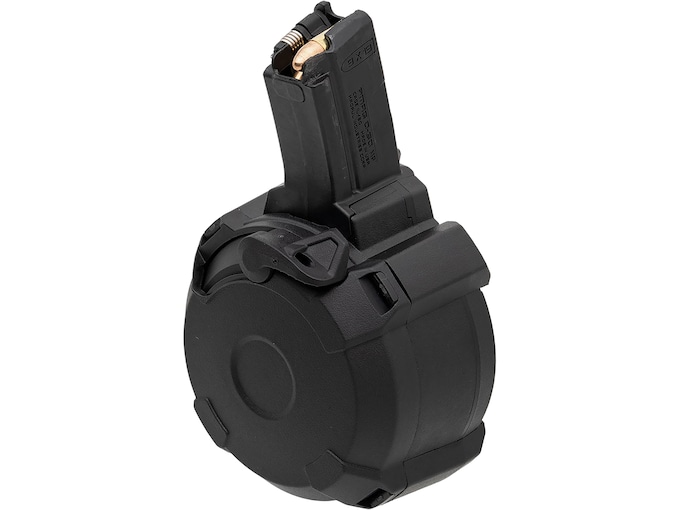 Magpul PMAG D-50 MP Drum Magazine for HK MP5, SP5 9mm 50-Round Polymer Black