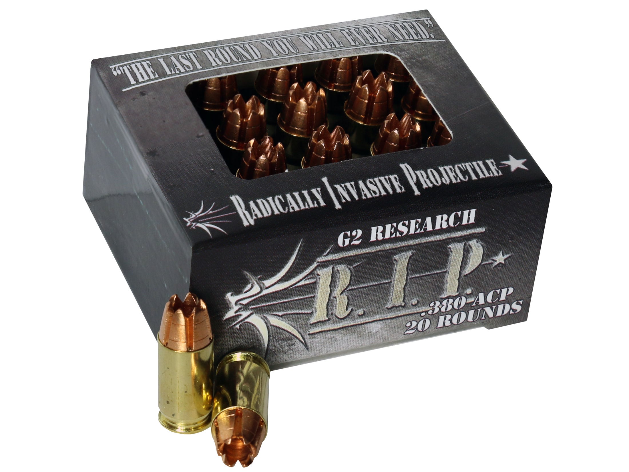 G2 Research R I P Ammo 380 Acp 62 Grain Radically Invasive Projectile