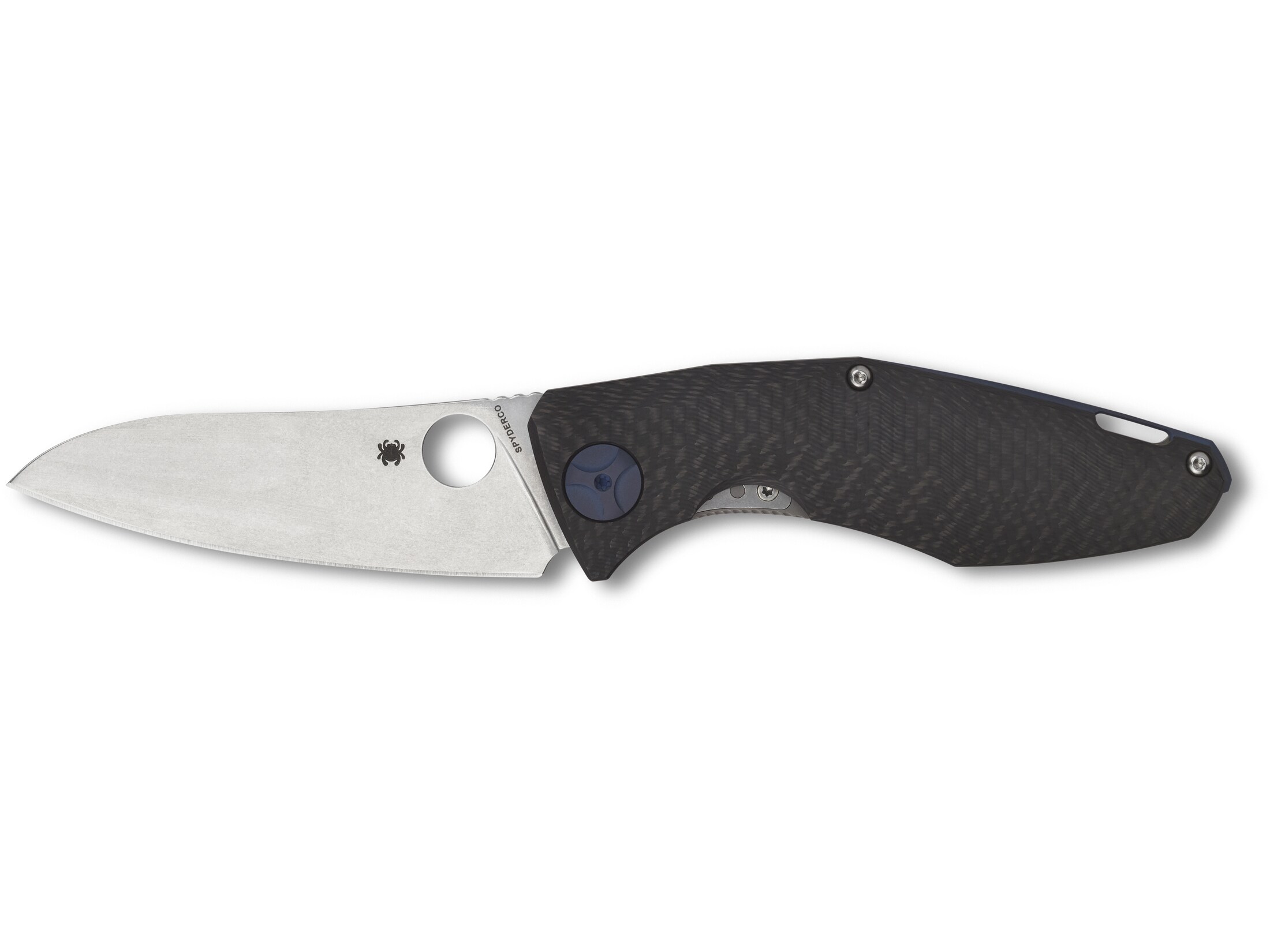 Spyderco Drunken Folding Knife 3.5 Drop Point CPM S90V SS Blade