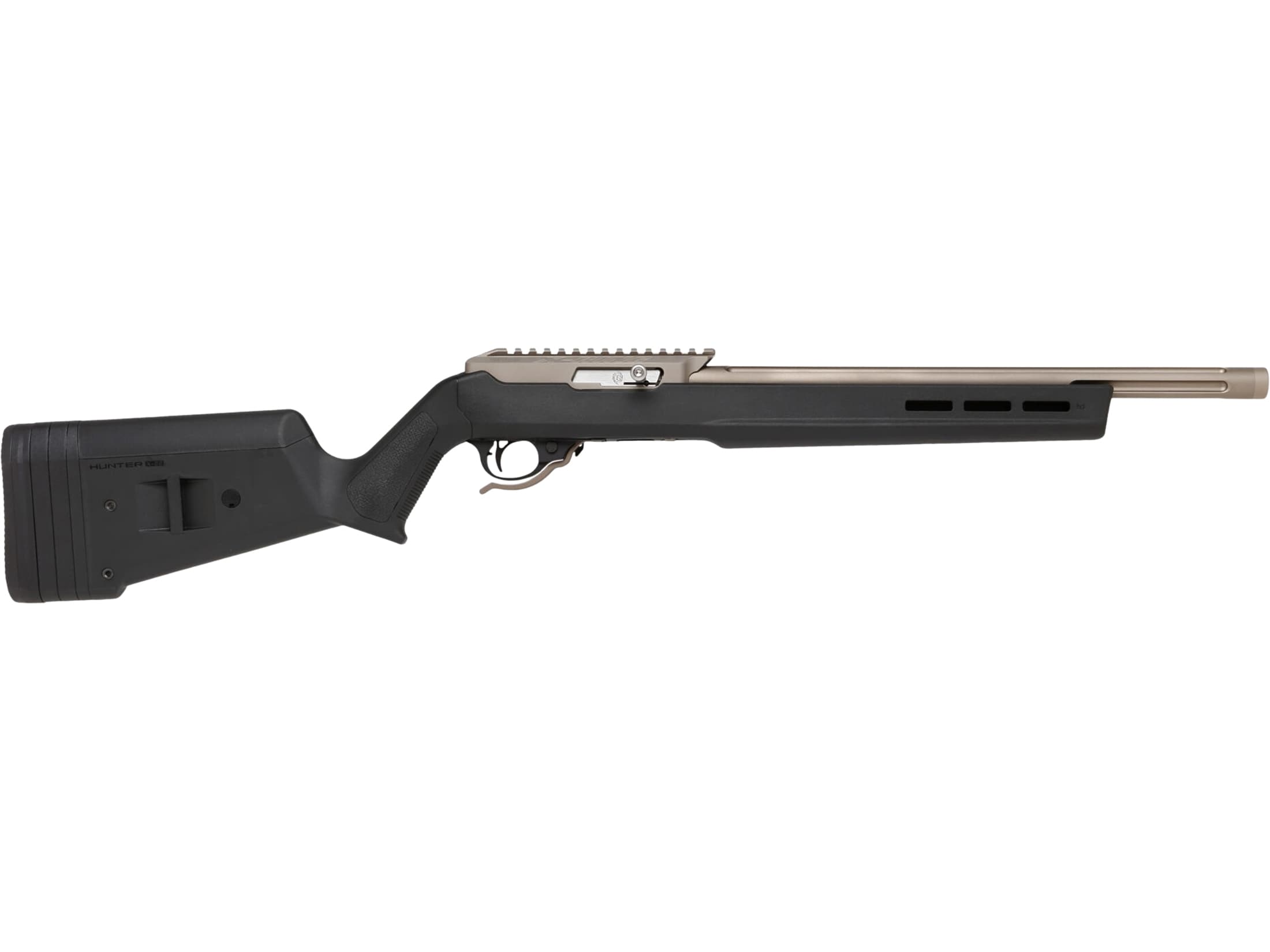 Tactical Solutions X-Ring VR Gen2 Semi Automatic Rifle 22 Long Rifle 16.5" Fluted Quicksand Threaded Barrel Quicksand Frame Black Field Stock BX Trigger