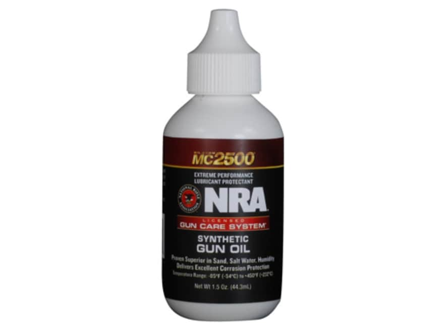 Nra Licensed Gun Care System By Mil Comm Mc2500 Synthetic Gun Oil 7244