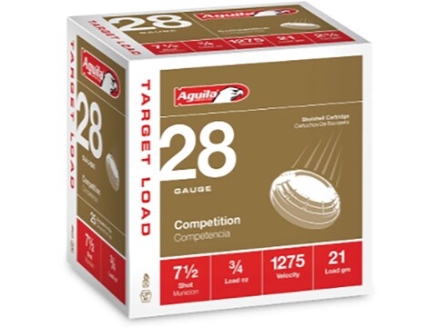 Aguila High Velocity Ammunition 28 Gauge 2-3/4"