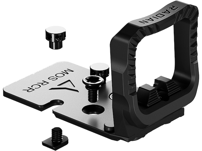 Radian Guardian Optic Guard with Back Up Iron Sights for Glock MOS Trijicon RCR Black