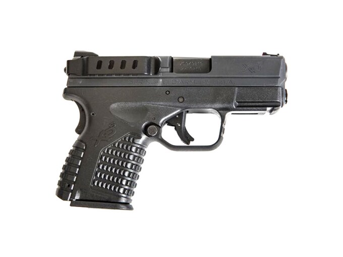 Techna Clip Gun Belt Clip IWB Holster Ambidextrous Springfield XD-S Steel Black