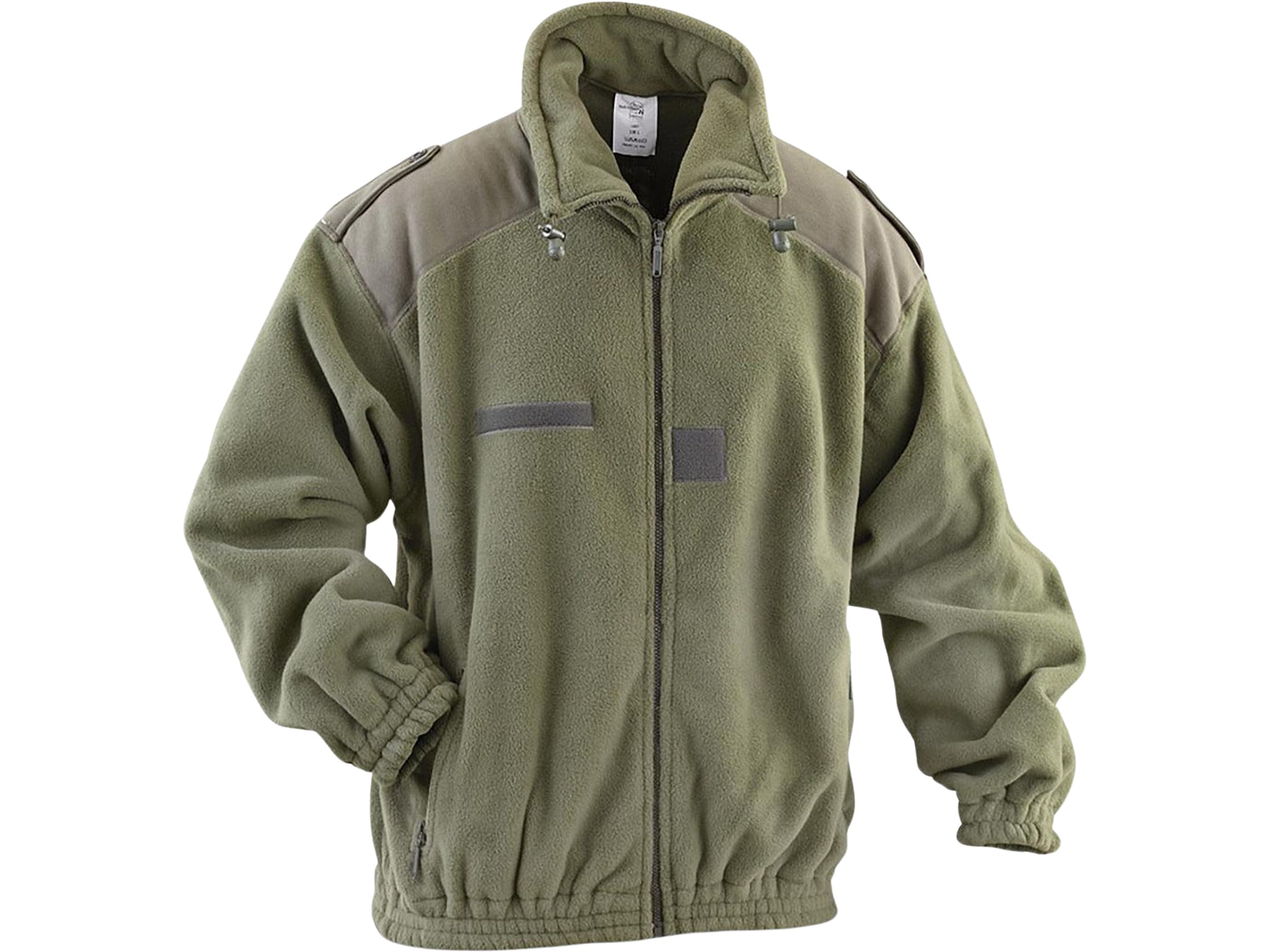 Military Surplus NATO Polar Fleece Jacket Polyester Olive Drab XL