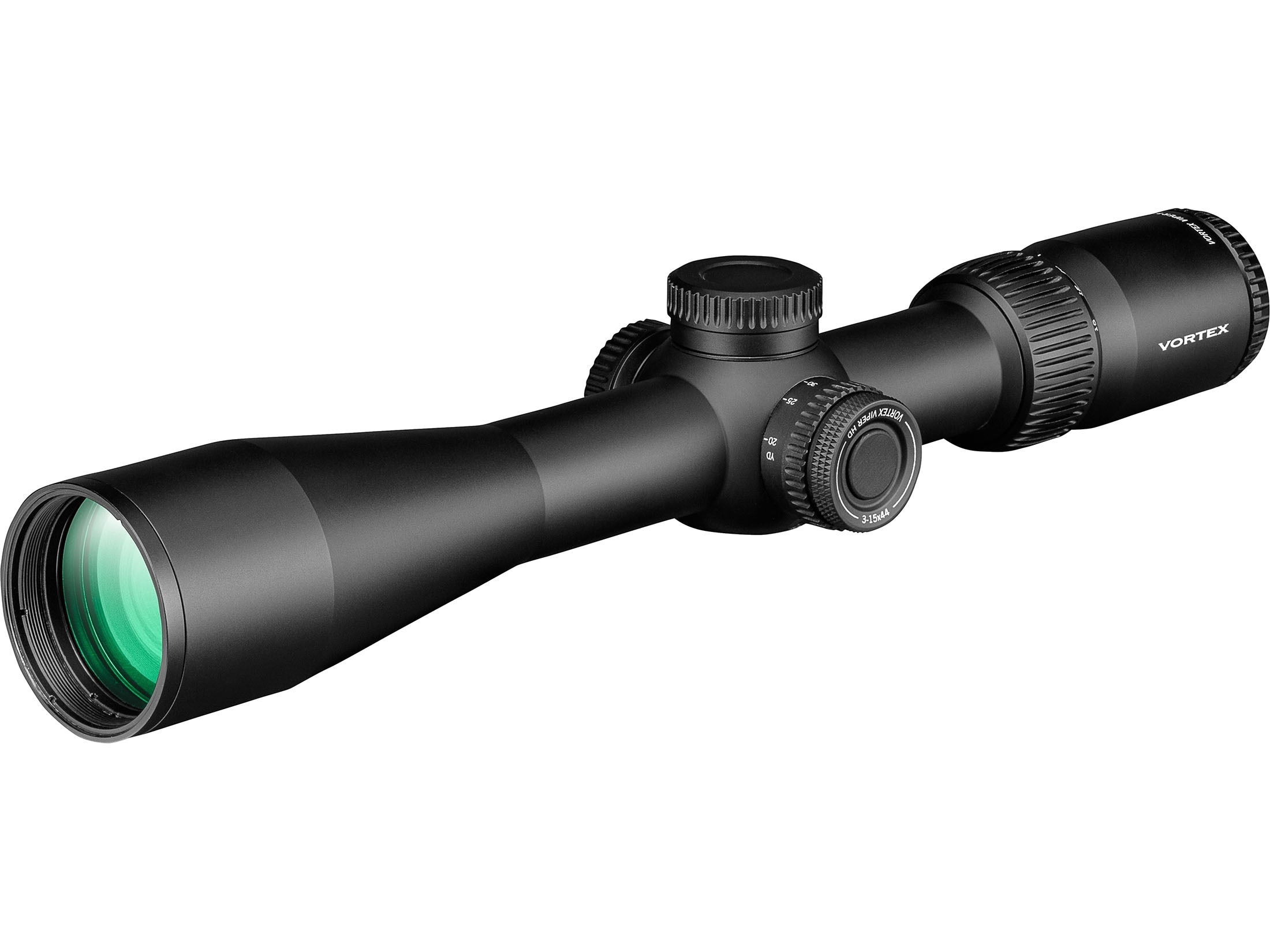 Vortex Optics Viper HD Rifle Scope Tube 3-15x 44mm Dead-Hold BDC Reticle Matte Black