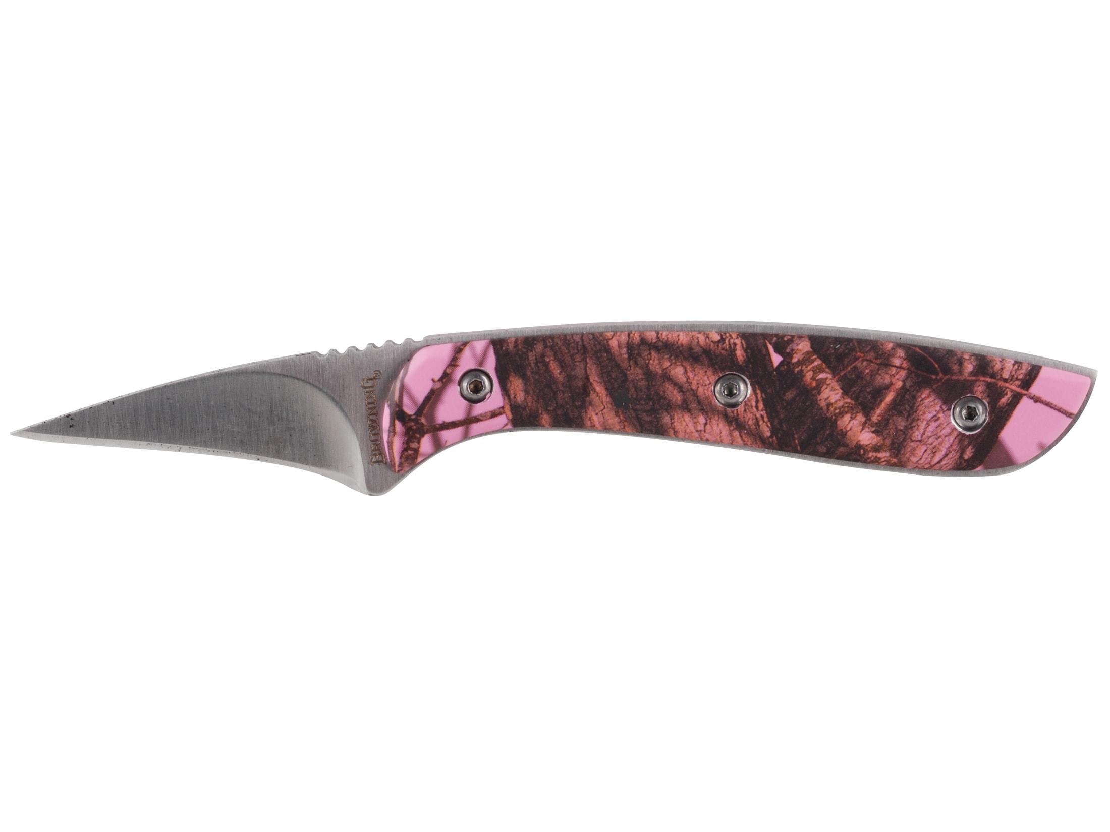 Browning Her Spur Neck Knife 1.75 Spur Point 440 SS Blade Rubber