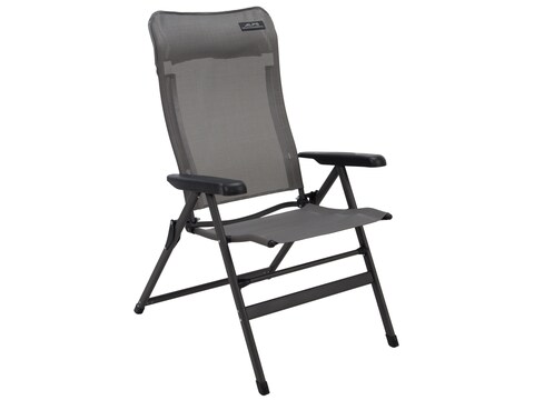ALPS Mountaineering Ultimate Recliner Camp Chair Aluminum and Polyester Charcoal