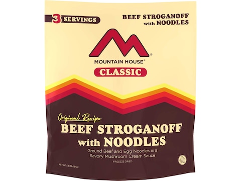 Mountain House Classic Beef Stroganoff Freeze Dried Food