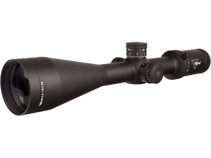 Trijicon Credo Rifle Scope 2.5-15x 56mm MRAD Center Dot Red Reticle Matte Black