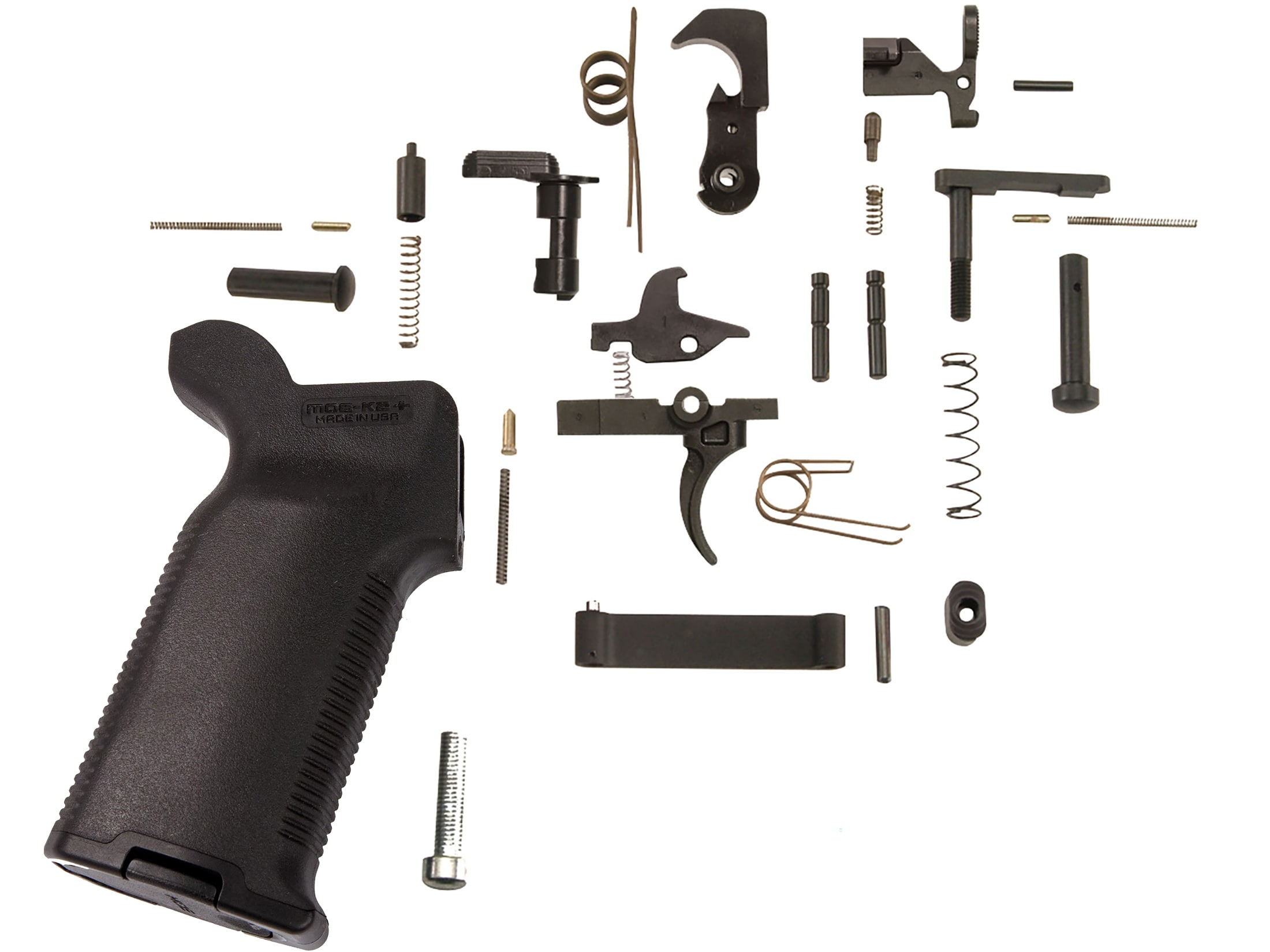 AR-STONER Complete Lower Parts Kit with Magpul Grip