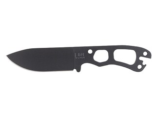 Hme Skeleton Series Fixed Blade Knife 3 5 Black Drop Point Ss Blade