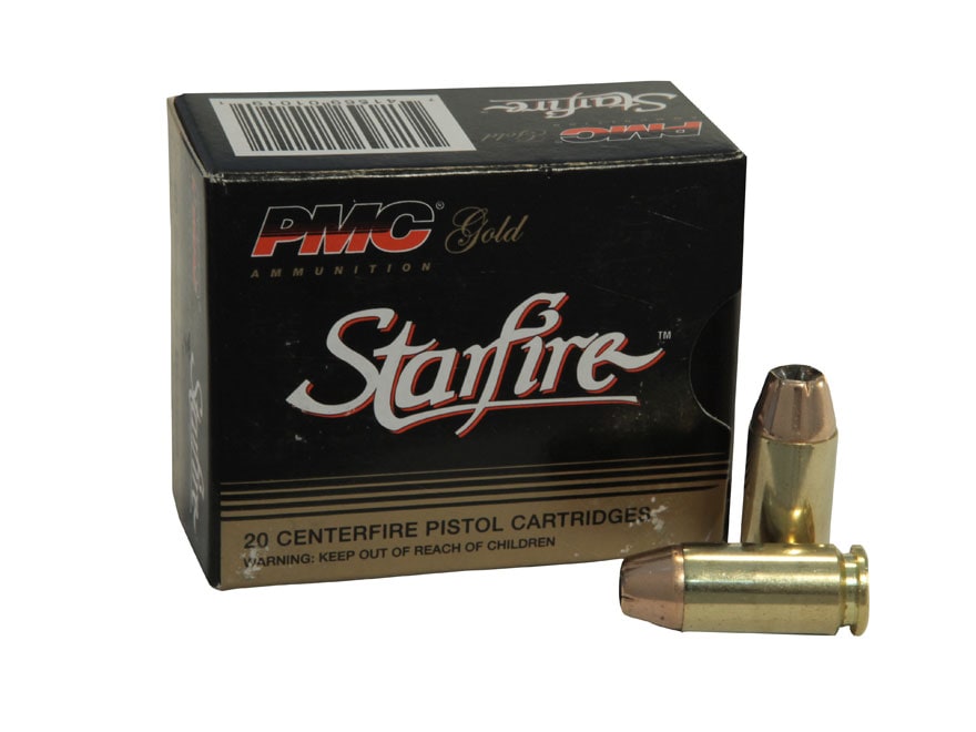 PMC Gold Ammo 40 S&W 180 Grain Starfire Hollow Point Box of 20