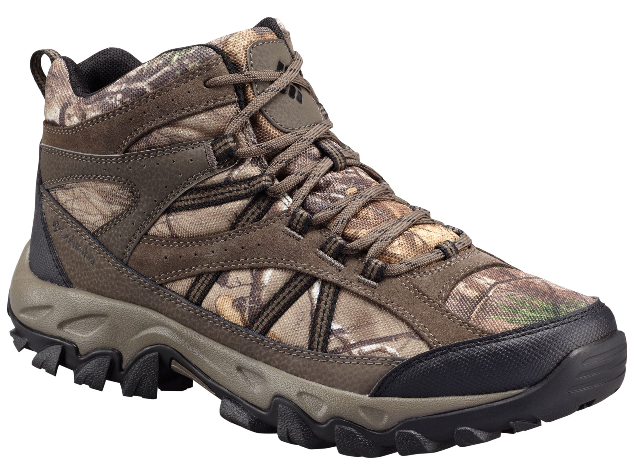 Columbia Tangent Pass Mid 5 Hunting Boots Leather/Nylon Realtree Xtra