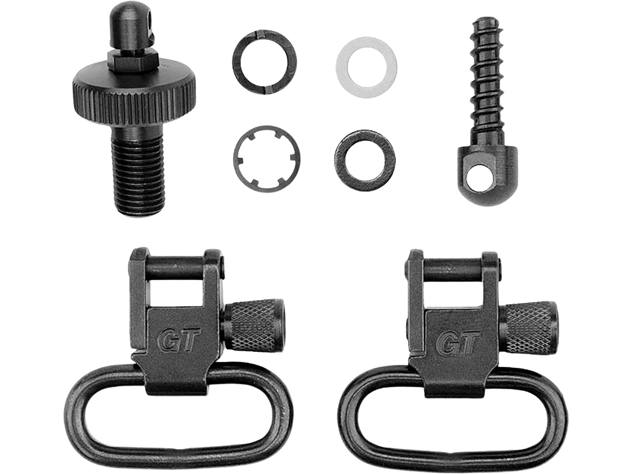 GrovTec Sling Swivel Set Mossberg 500 Mag Bolt Swivel Stud Locking