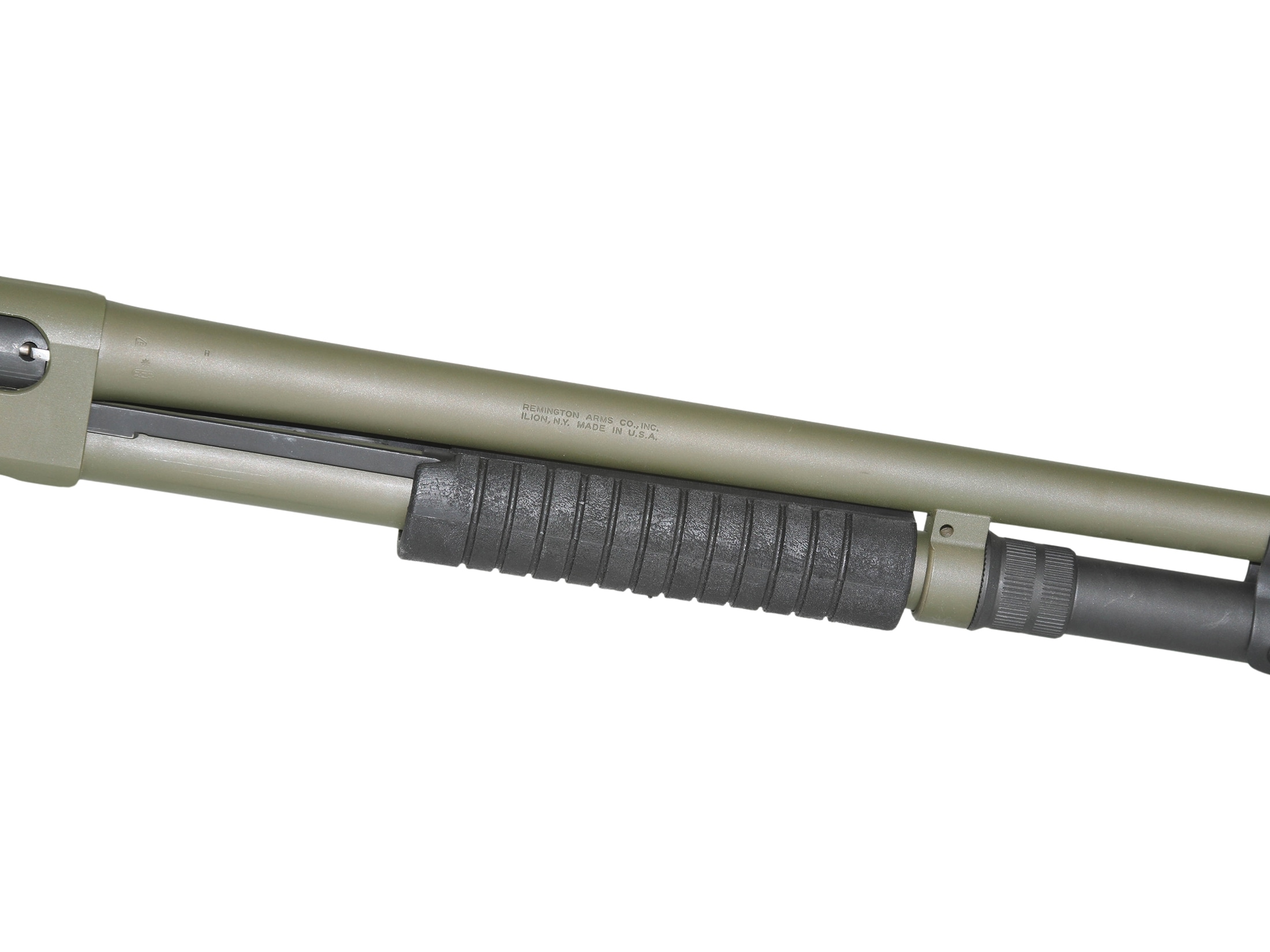 Hogue OverMolded Stock Remington 870 12 Length of Pull Black
