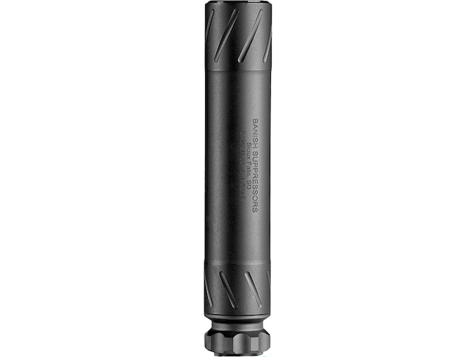 Banish 22 Suppressor Direct Thread Titanium Gun Kote Black