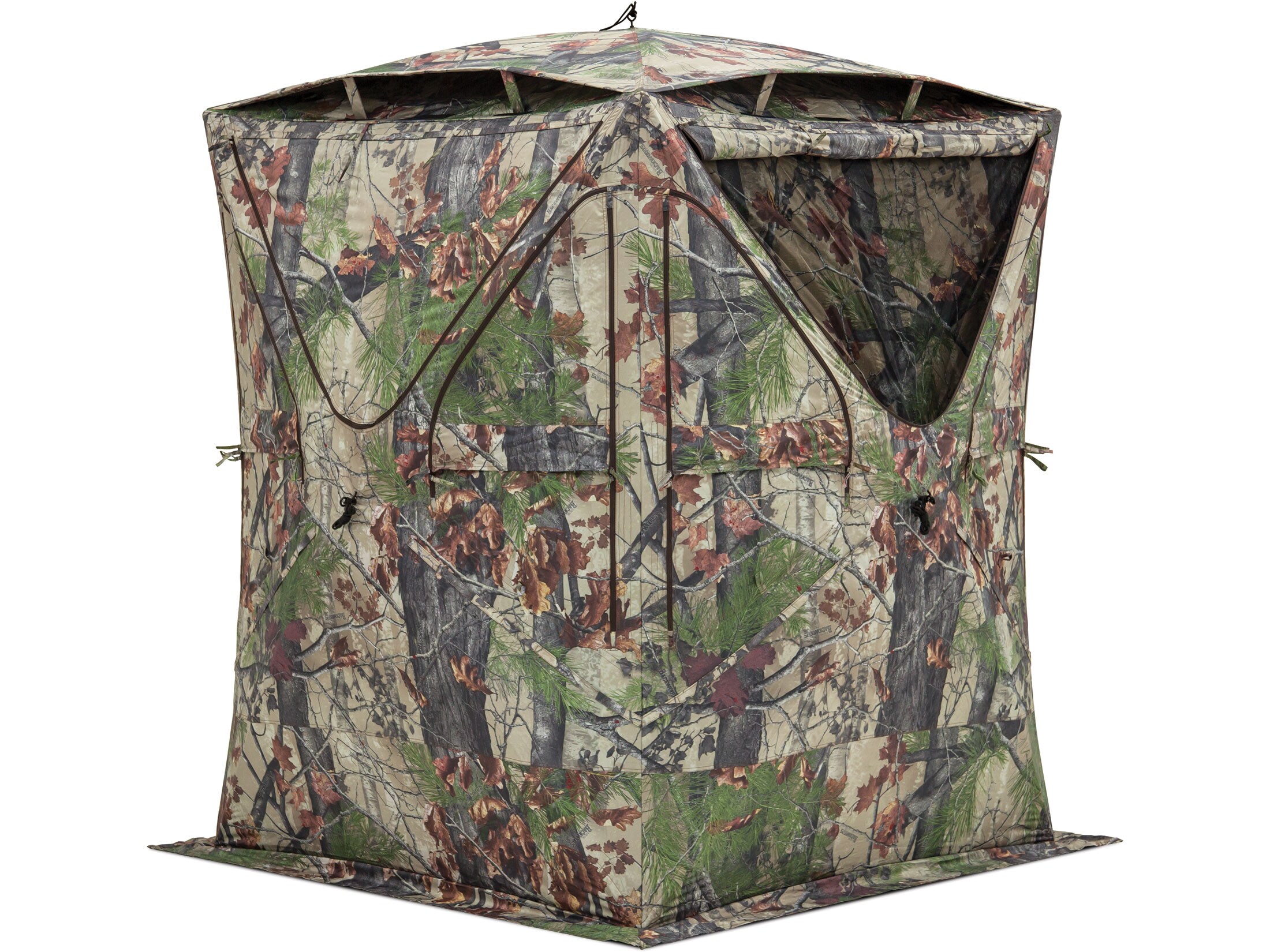 Barronett Big Mike Ground Blind Vents 75 x 75 x 80 Polyester Backwoods