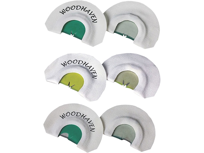 Woodhaven Top 3 Pro Pack Diaphragm Call Triple Reed Attracts Turkeys