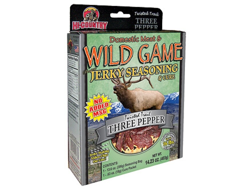 HiCountry Three Pepper Jerky Seasoning 14.23oz