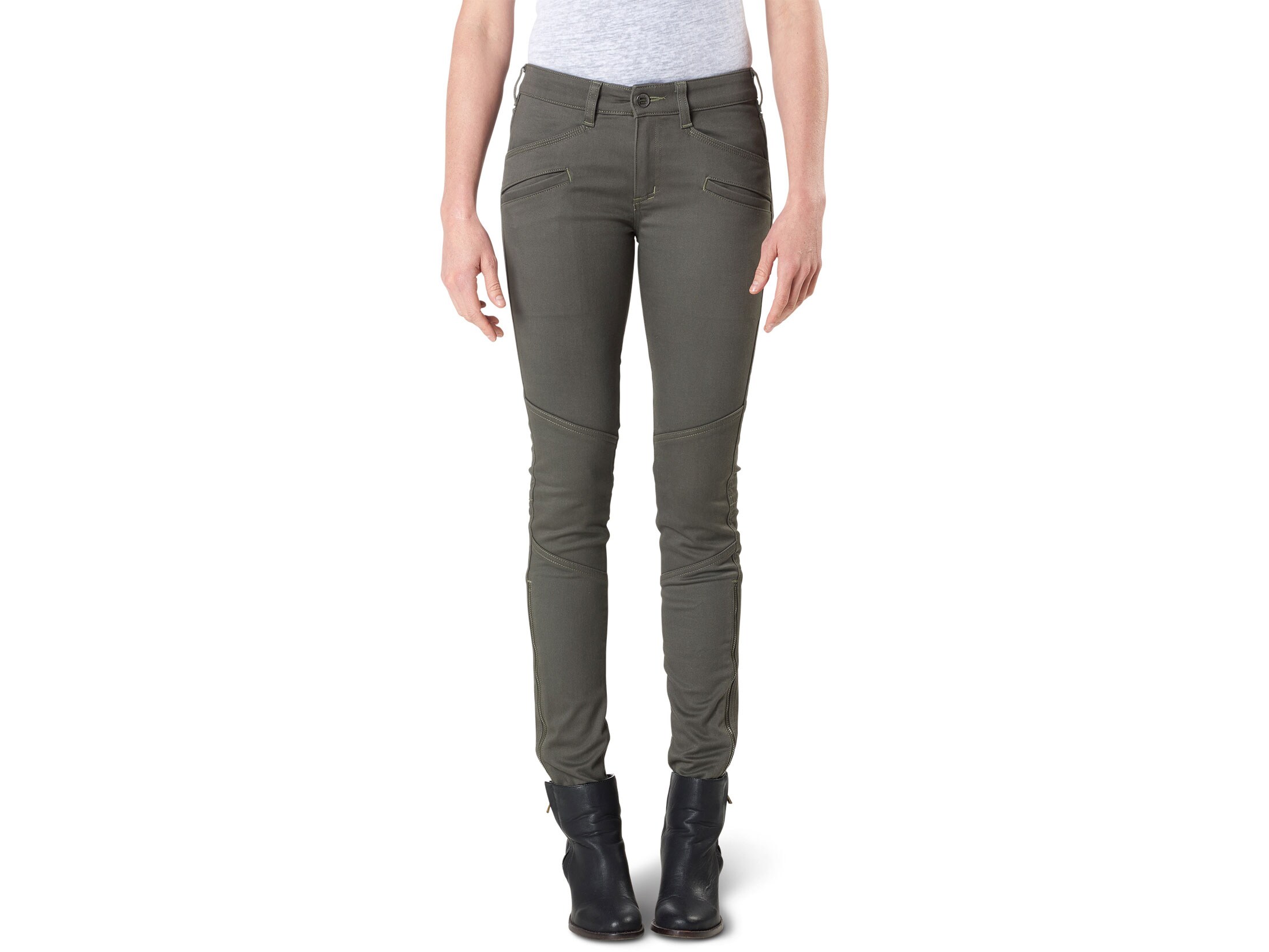 5.11 Women's Wyldcat Tactical Pants Cotton/Polyester Blend Black Size