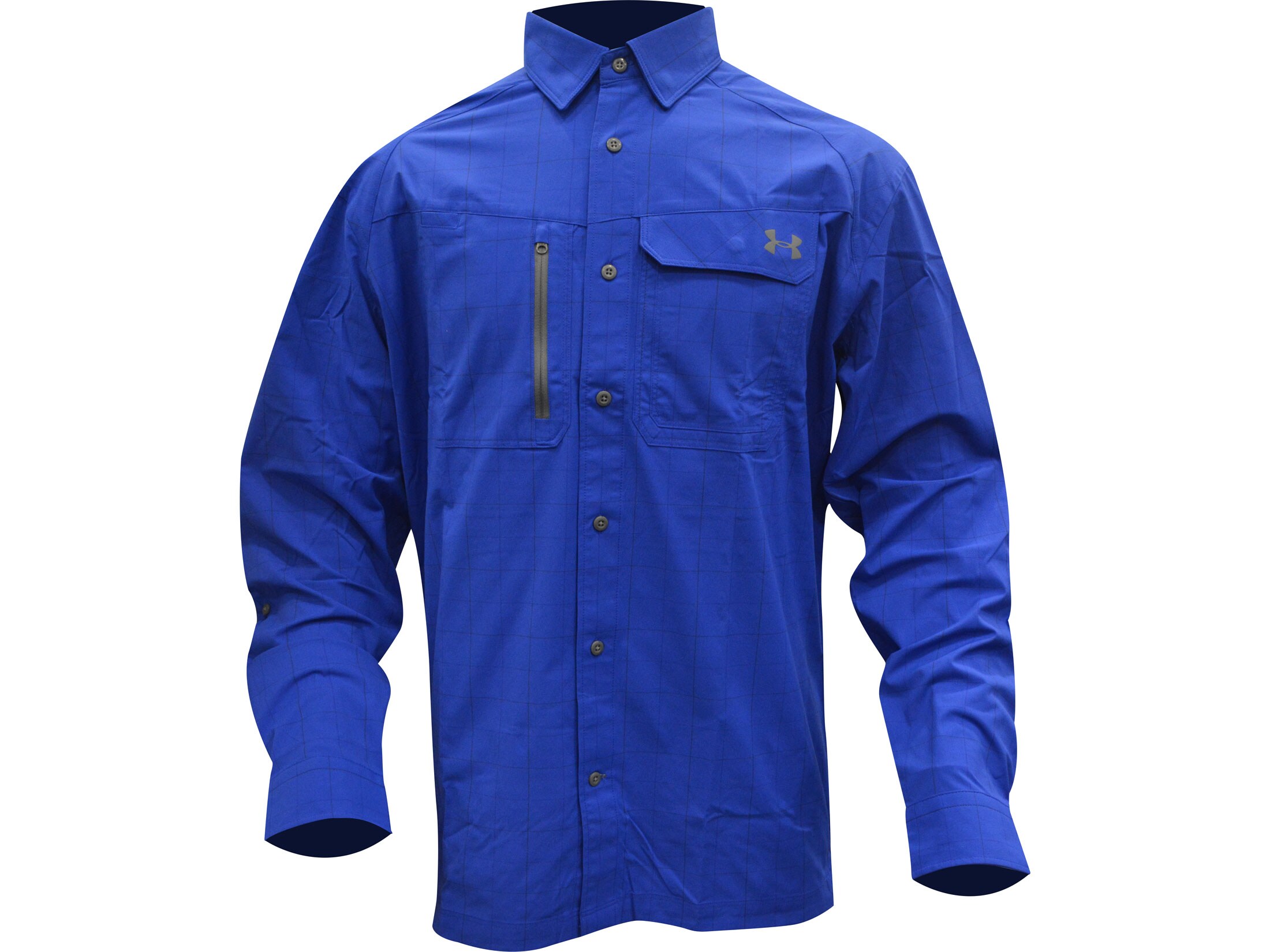 Under Armour Men's UA Fish Hunter Button-Up Shirt Long Sleeve Nylon