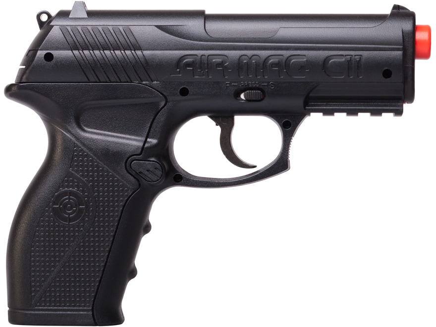 Game Face Air Mag C11 Airsoft Pistol 6mm BB CO2 Powered Semi-Auto