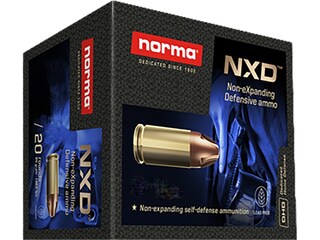 Norma NXD 380 ACP Ammo 56 Grain Norma NXD Fluted Lead Free Box of 20