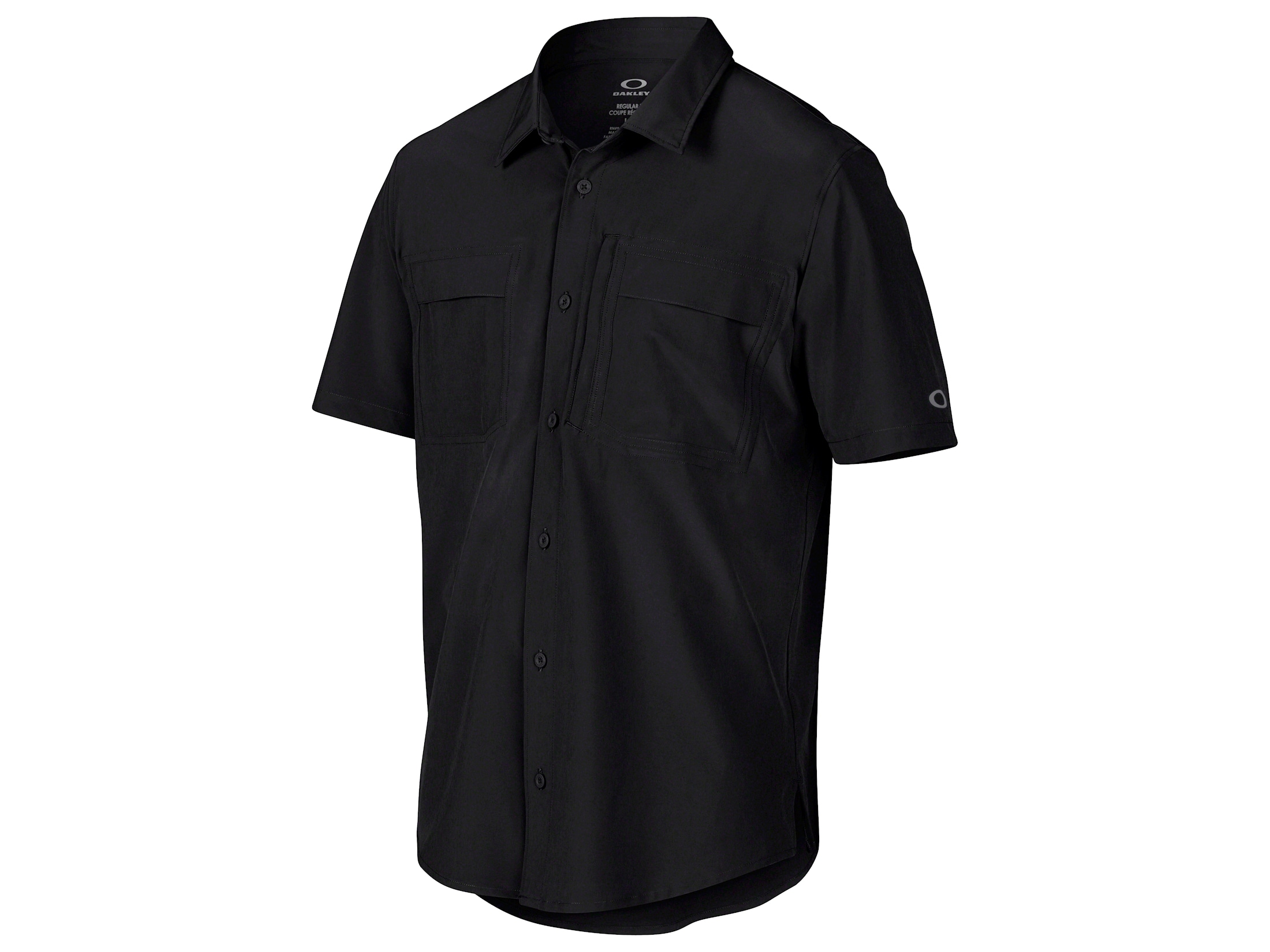 oakley short sleeve button down shirts
