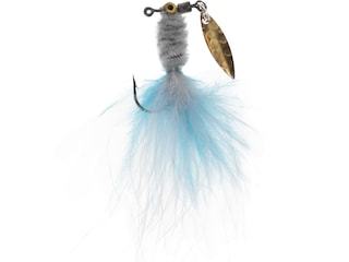 Mr Crappie Marabou Sausage Spin 1/16oz Ghost Minnow Panfish