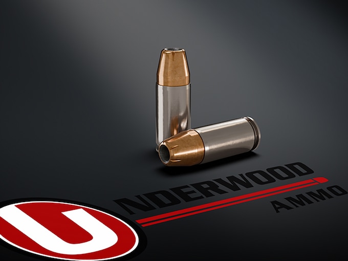 Underwood 9mm Luger +P+ Ammo 147 Grain Jacketed Hollow Point Box of 20