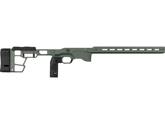 MDT ACC Premier Gen 2 Chassis System Remington 700 Short Action Right Hand Aluminum Charcoal Green