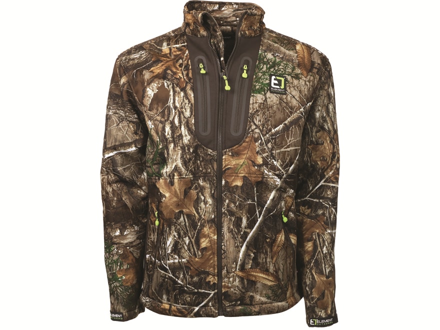 Element Outdoors Men's Axis Midweight Jacket Realtree EDGE Large