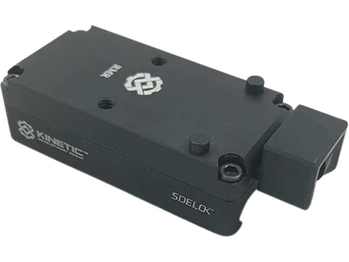 Kinetic Development Group Sidelok QD Mount Trijicon RMR Low Aluminum Black