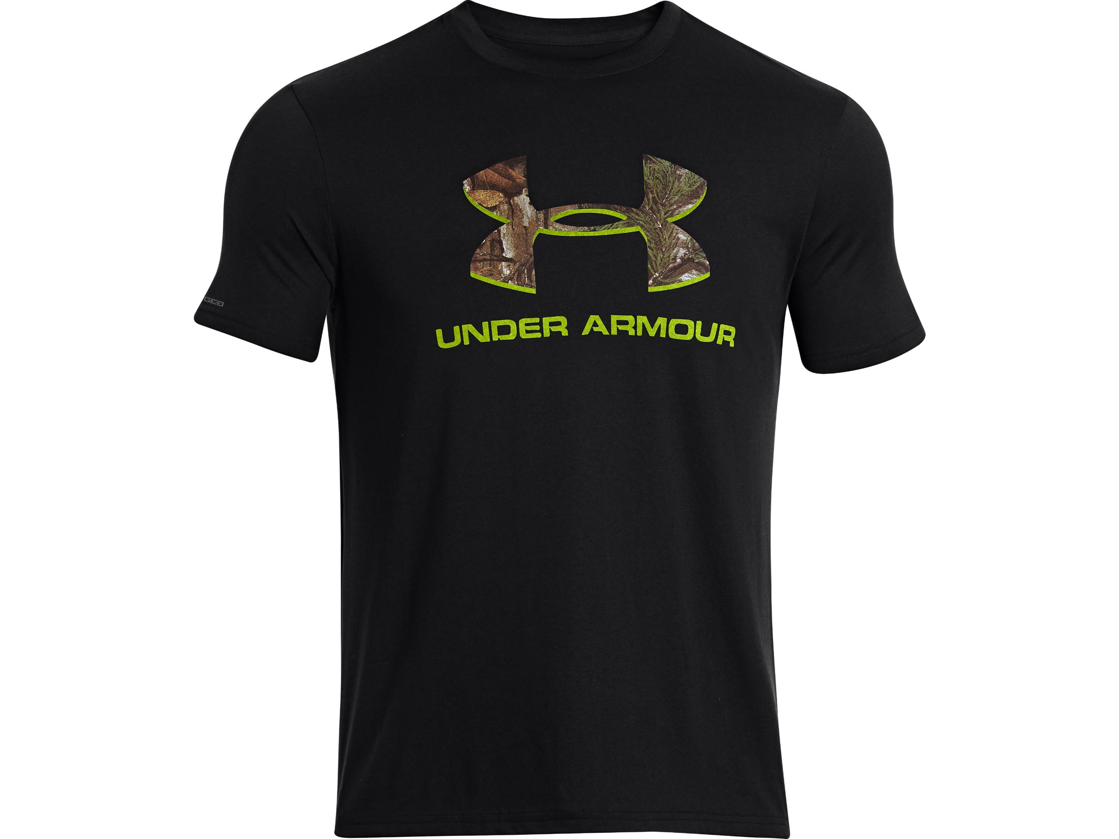 Under Armour Men's Camo Fill Logo T-Shirt Short Sleeve Cotton