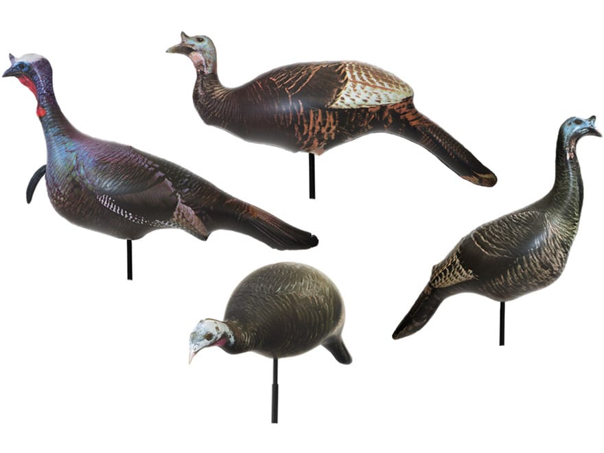Cherokee Sports Ultimate Flock Turkey Decoys 4PK