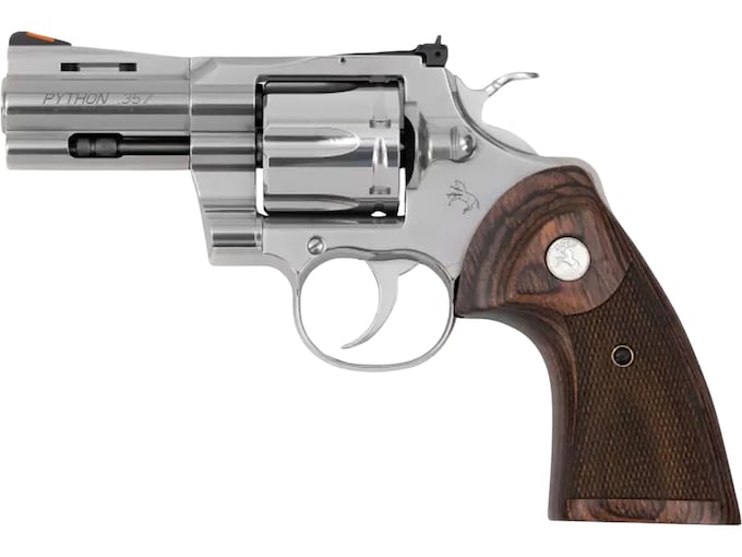 CLT PYTHON 357MAG 3 SS AS WALNUT GRIP 6RD