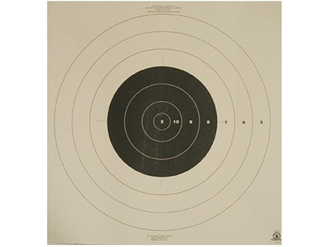 NRA Official High Power Rifle Targets SR-42 200 Yard Rapid Fire Paper Pack of 50