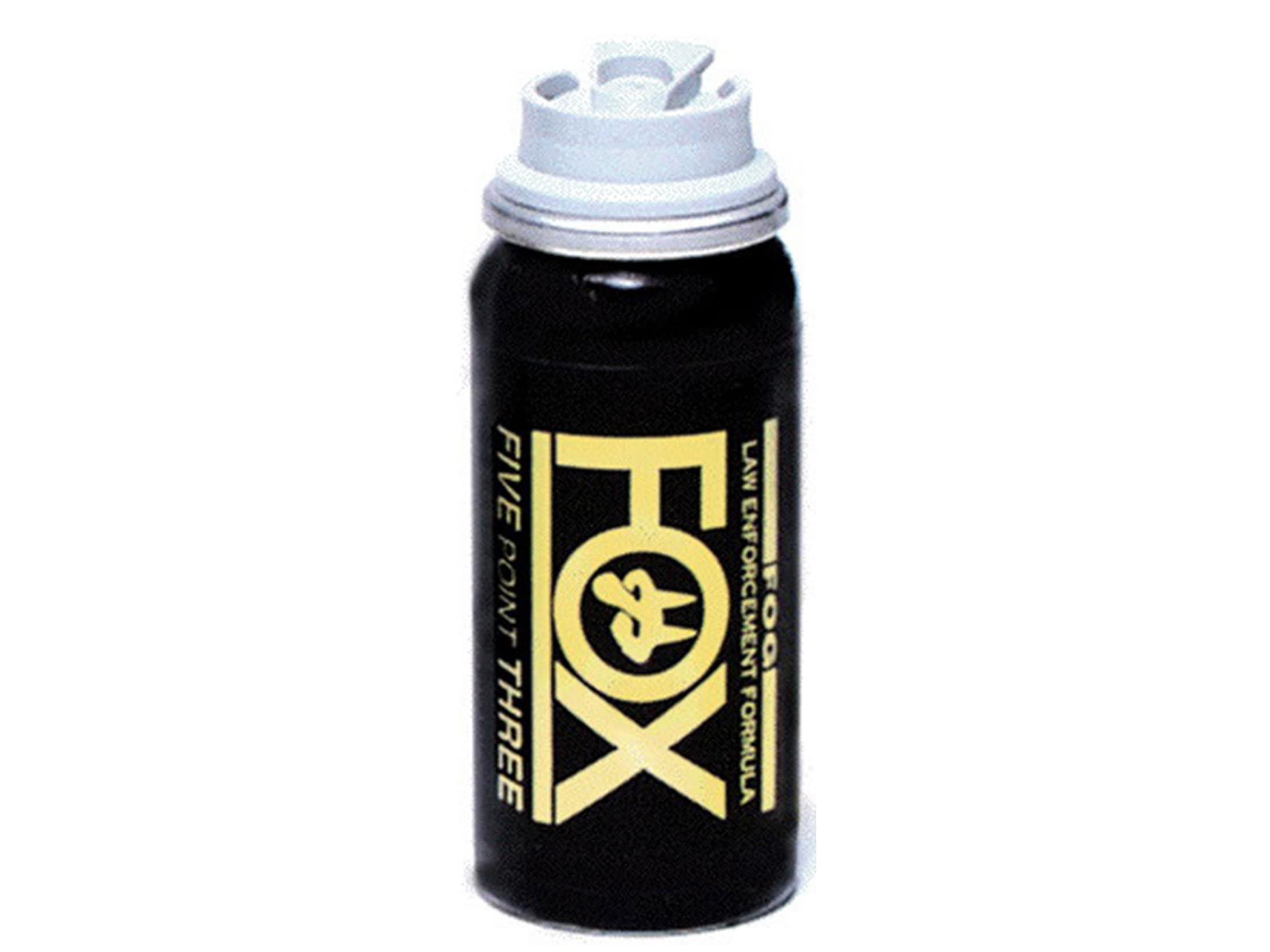 Fox Labs Pepper Spray LockOn Grenade 1.5oz Aerosol 2 OC UV Dye Black