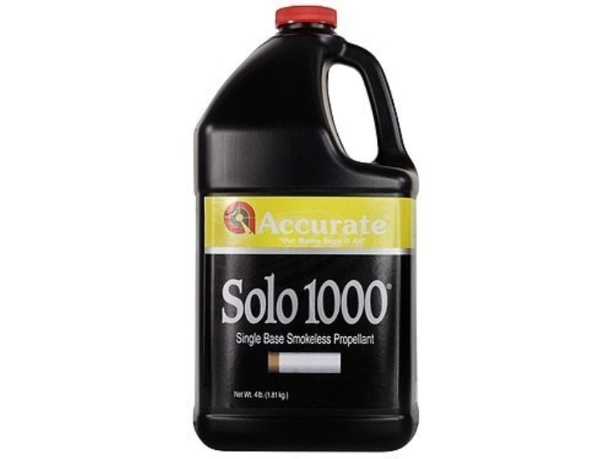 Accurate Solo 1000 Smokeless Powder (4 lb) – Outdoor Hunting and