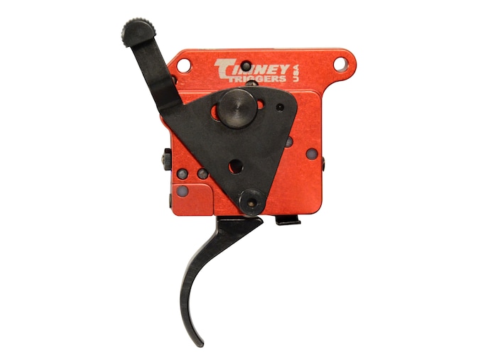 Timney Two Stage Trigger for Remington 700, 40X Curved with Safety Black