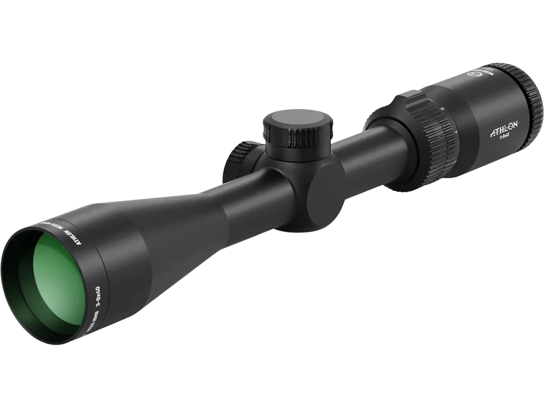 Athlon Optics Neos HMR Rimfire Rifle Scope 1" Tube 3-9x 40mm BDC17 MOA Reticle Black
