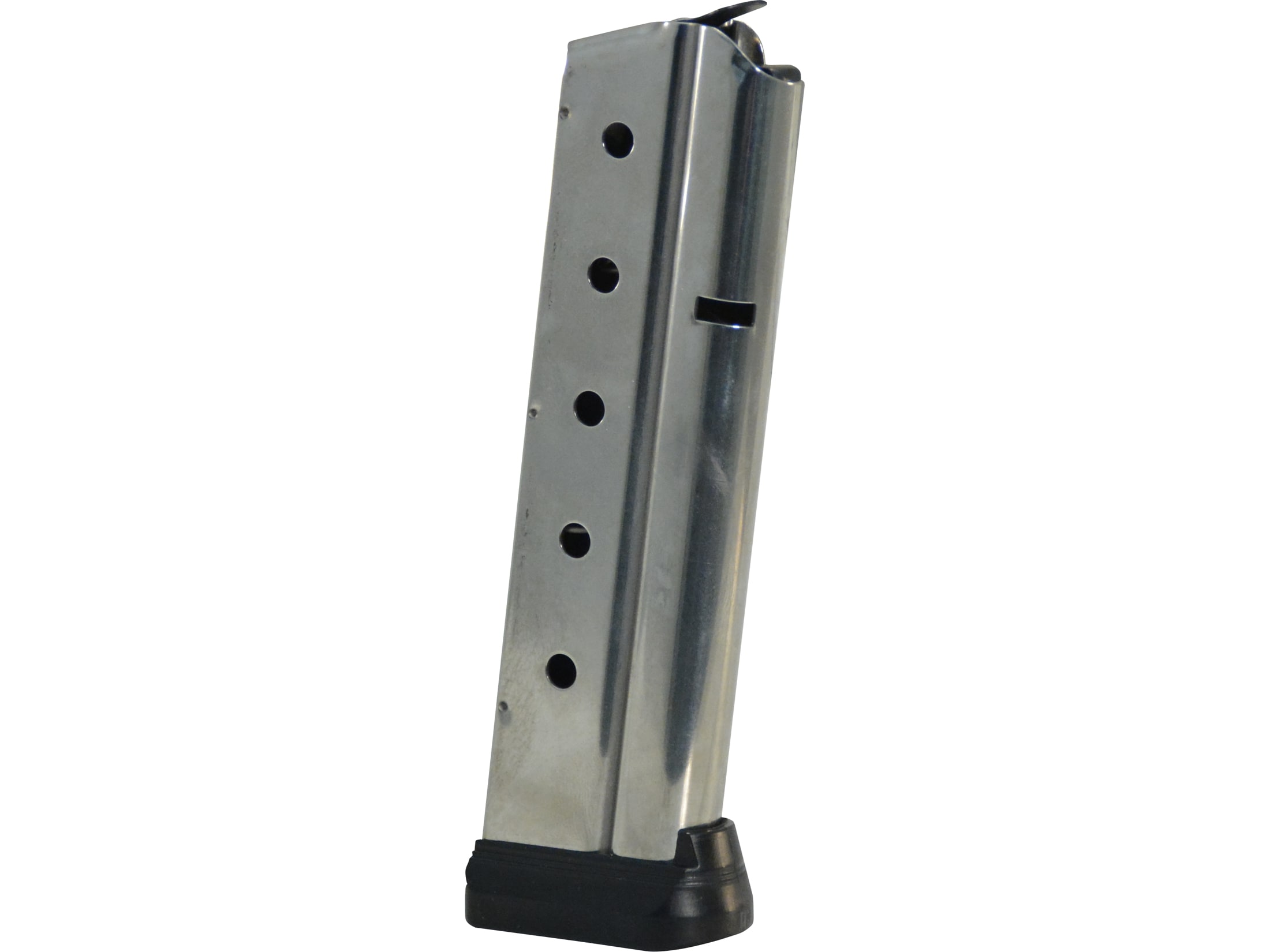 NEW  1911   38 SUPER 8 RD  STAINLESS MAGAZINE WITH METAL BASEPLATE 