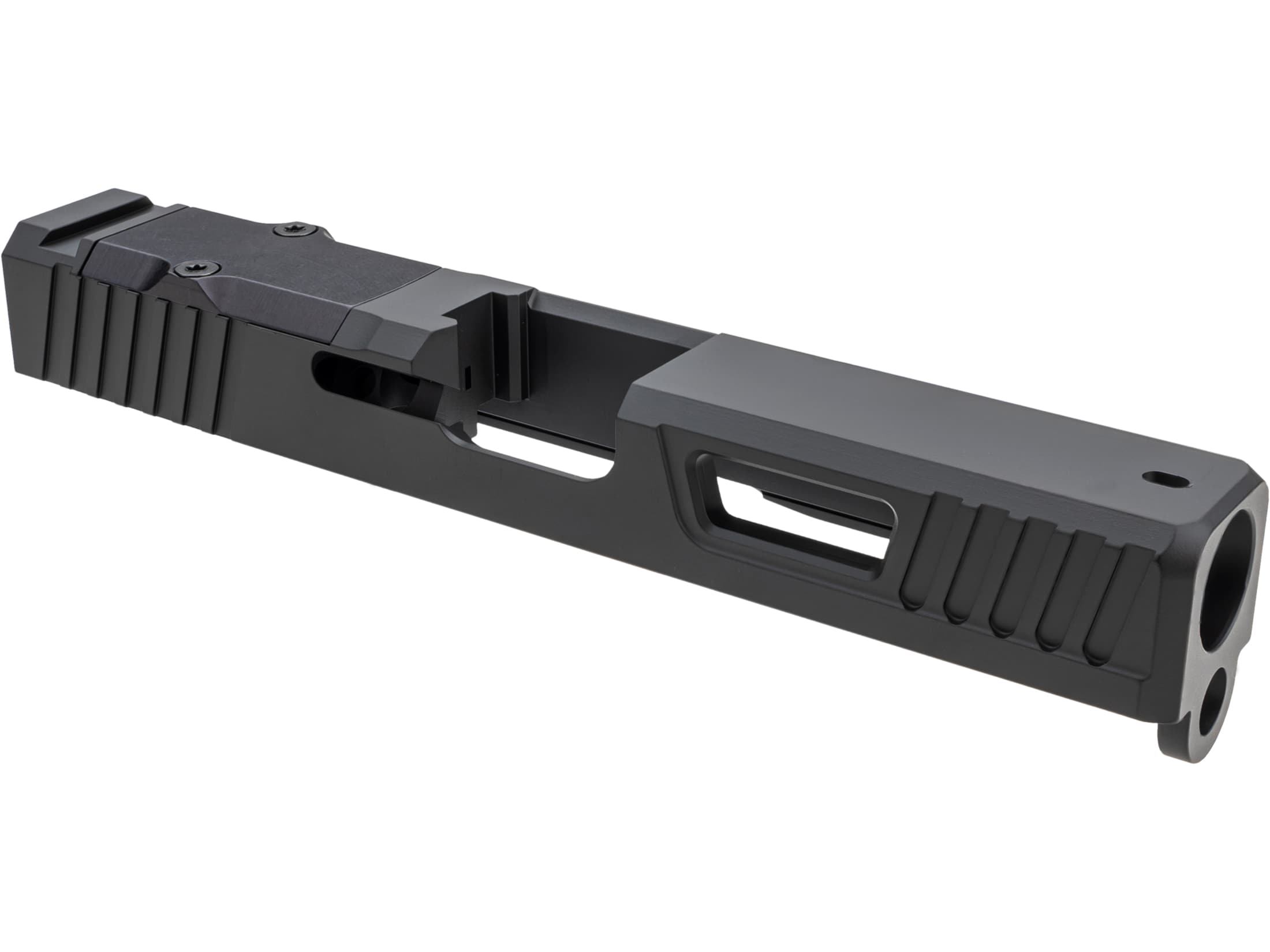 Swenson Enhanced Slide Rmr Cut Glock 19 Gen 3 9mm Luger Ss Flat Dark