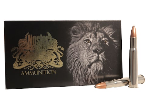 Nosler Safari Ammunition 500/416 Nitro Express 400 Grain Partition Box of 10