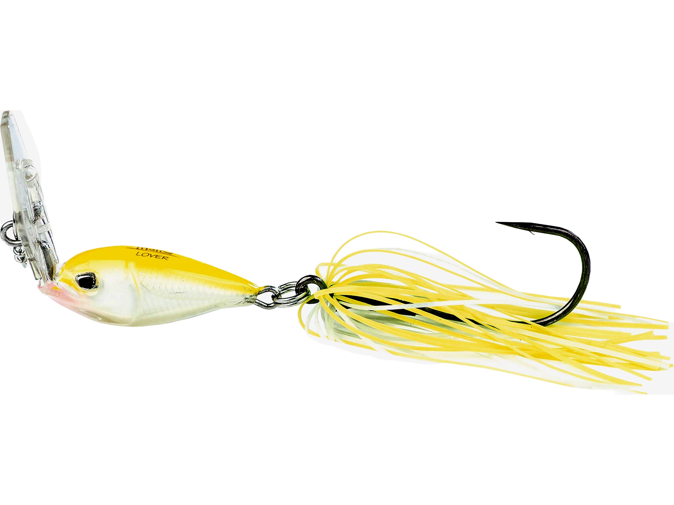 Duckett Baits Vibra Swim Bladed Jig White Chartreuse 3/8oz