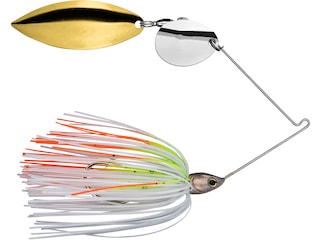 Strike King Tour Grade Double Willow Spinnerbait 3/8oz Cole Slaw Silver/Gold