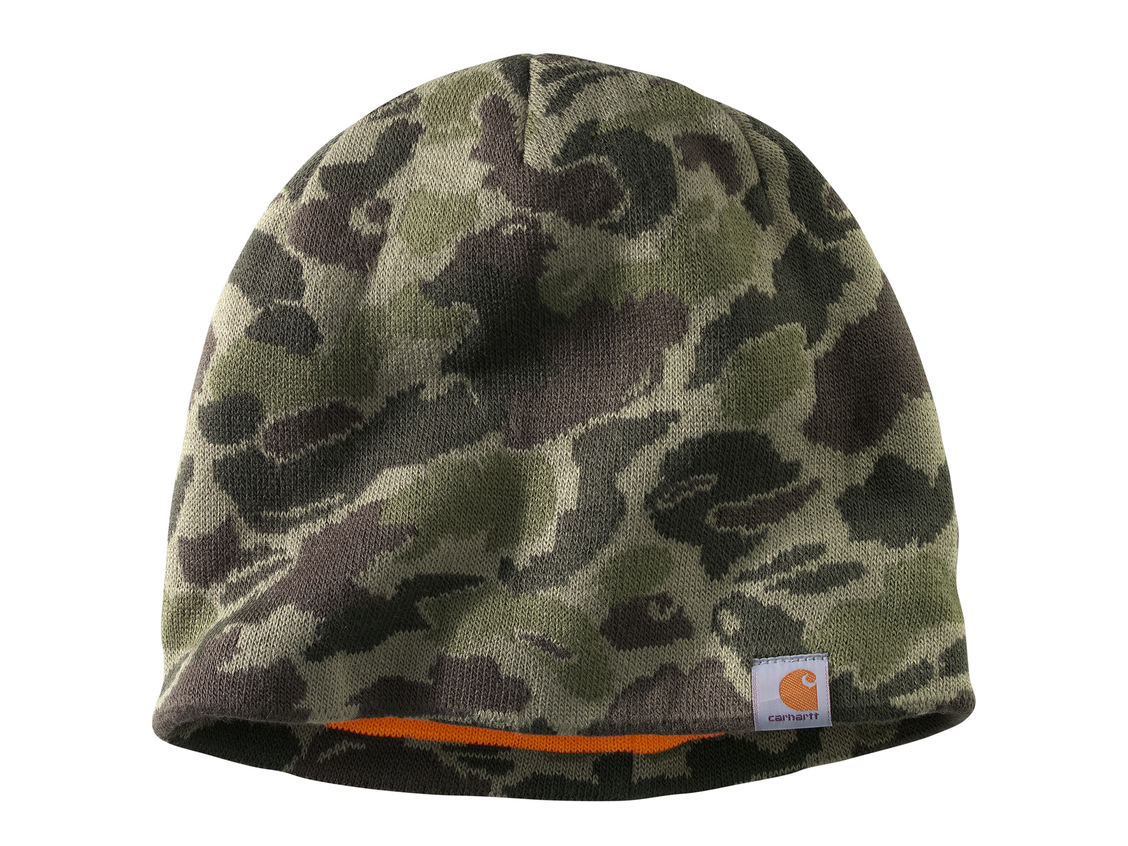 Carhartt Montgomery Reversible Beanie Shadow Duck Camo One Size Fits