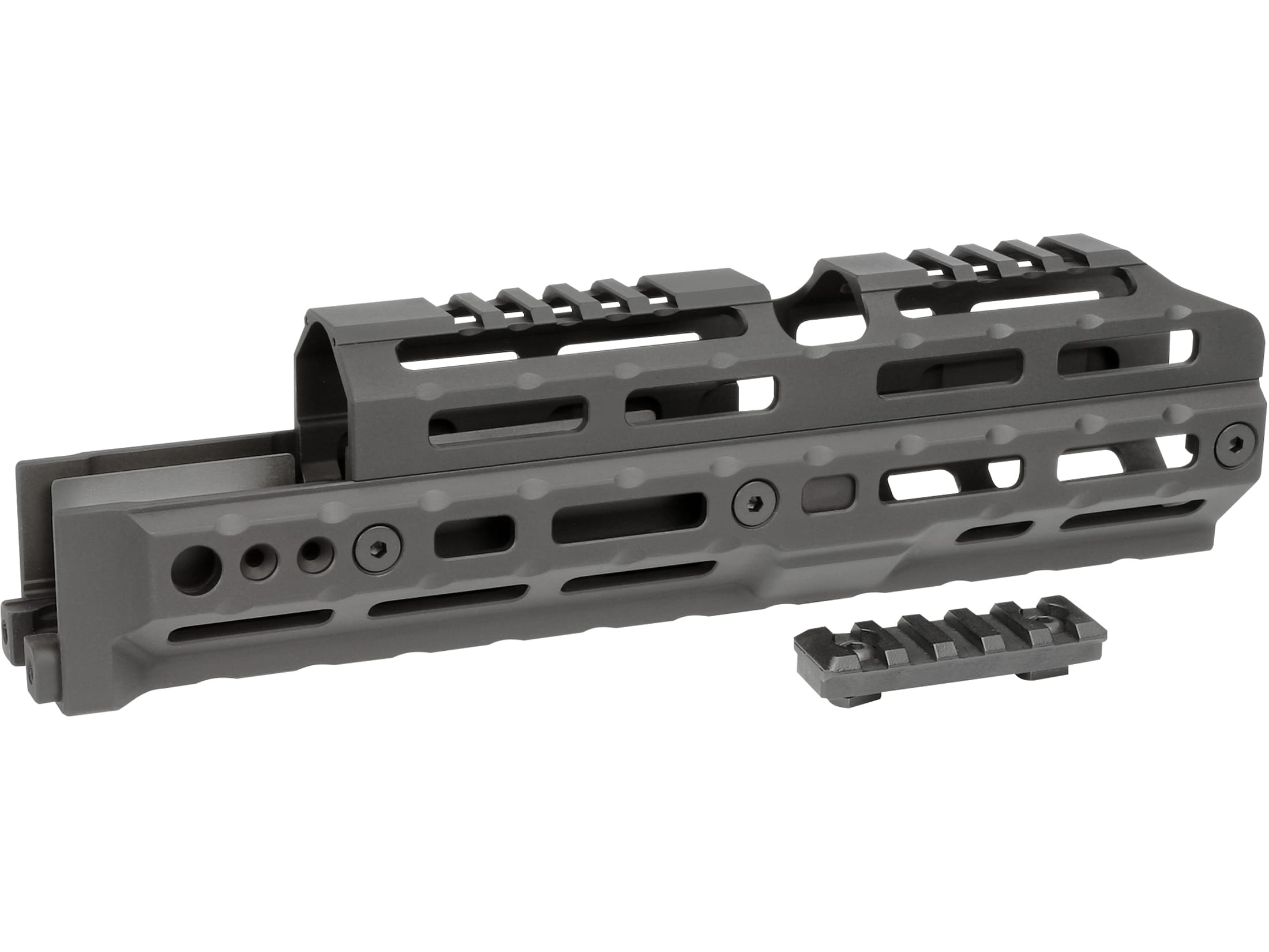 Midwest Industries Ak Alpha Handguard Ak 47 M Lok Aluminum Black Midwayusa 3056